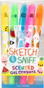 Sketch & Sniff Gel Crayons 5 Pack