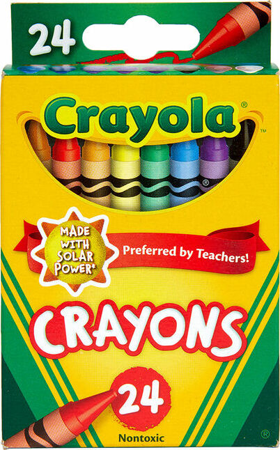 24 Ct Crayons 