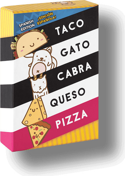 Taco Cat Goat Cheese Pizza (Spanish Edition) – Hopscotch Toys & Games