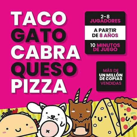 Taco Cat Goat Cheese Pizza (Spanish Edition)