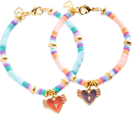 DJECO Heart Heishi Beads & Jewelry