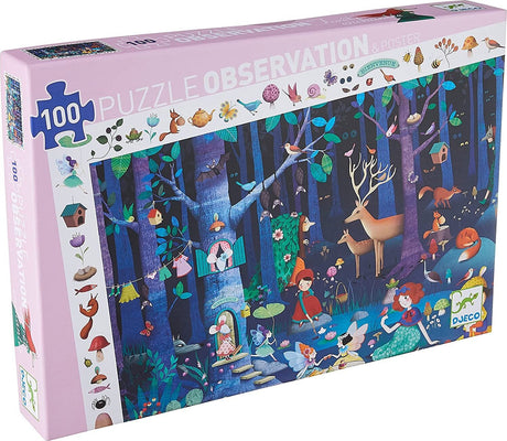 Observation Puzzles Enchanted Forest - 100pcs