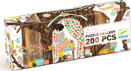 Djeco Treehouse Gallery Jigsaw Puzzle + Poster (200 pc)