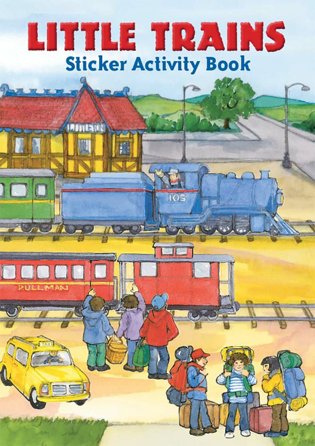 Little Trains Sticker Activity Book