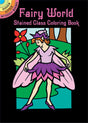 Fairy World Mini Stained Glass Coloring Book