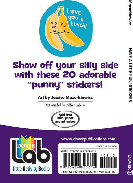 Have a Little Pun! 20 Stickers