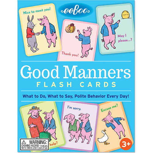 Good Manners Conversation Cards