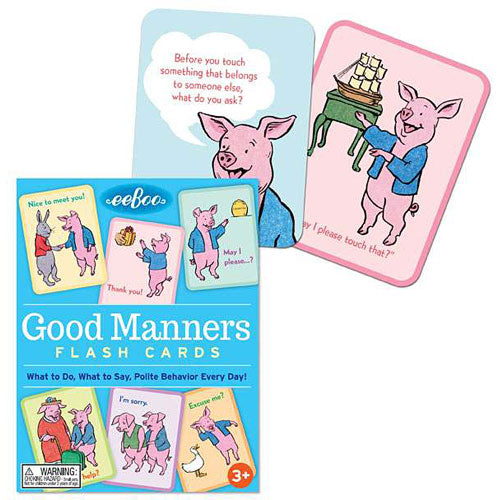 Good Manners Conversation Cards