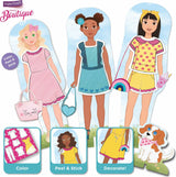 PaperCraft Sweet Boutique Paper Doll Set