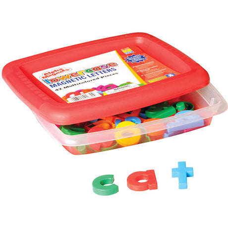 AlphaMagnets® Multicolored Lowercase 42 Pieces