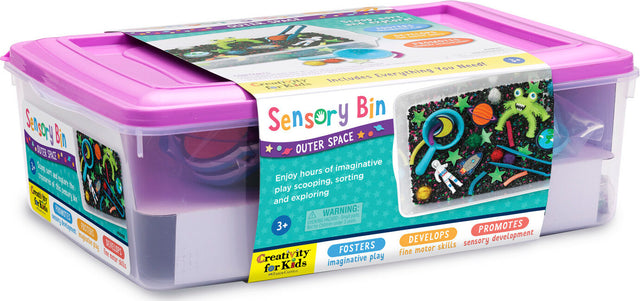 Sensory Bin Outer Space