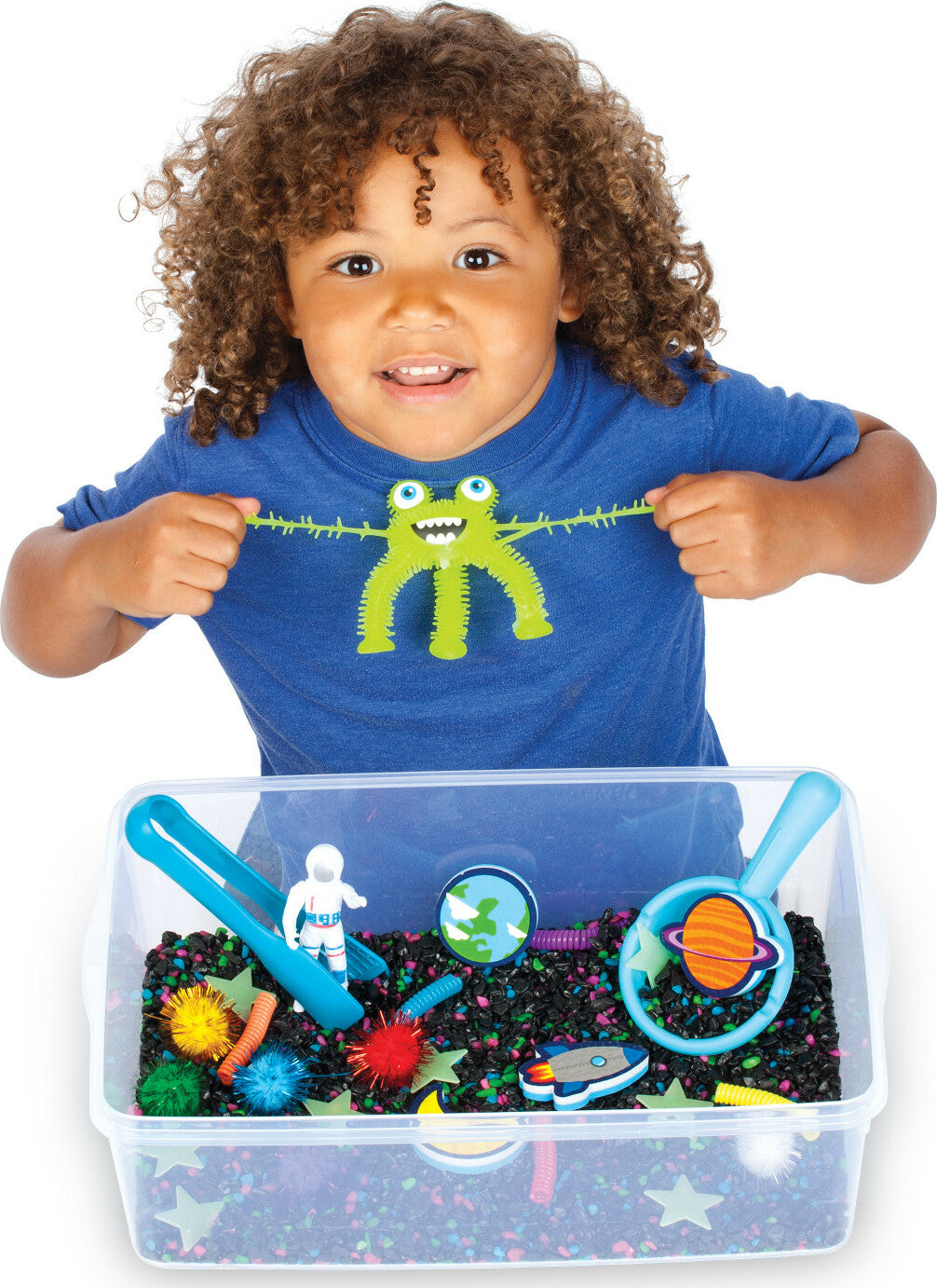 Sensory Bin Outer Space