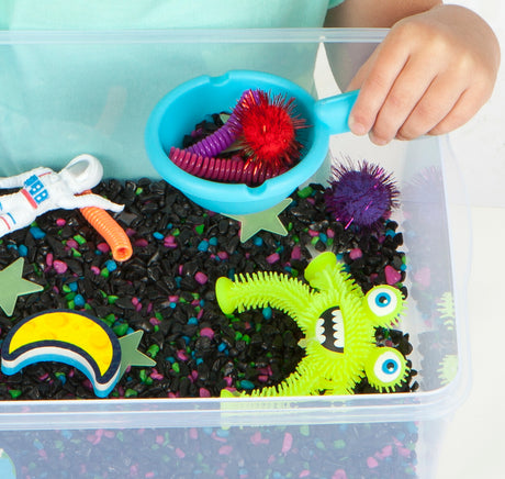 Sensory Bin Outer Space