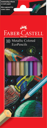 10Ct Metallic Ecopencils