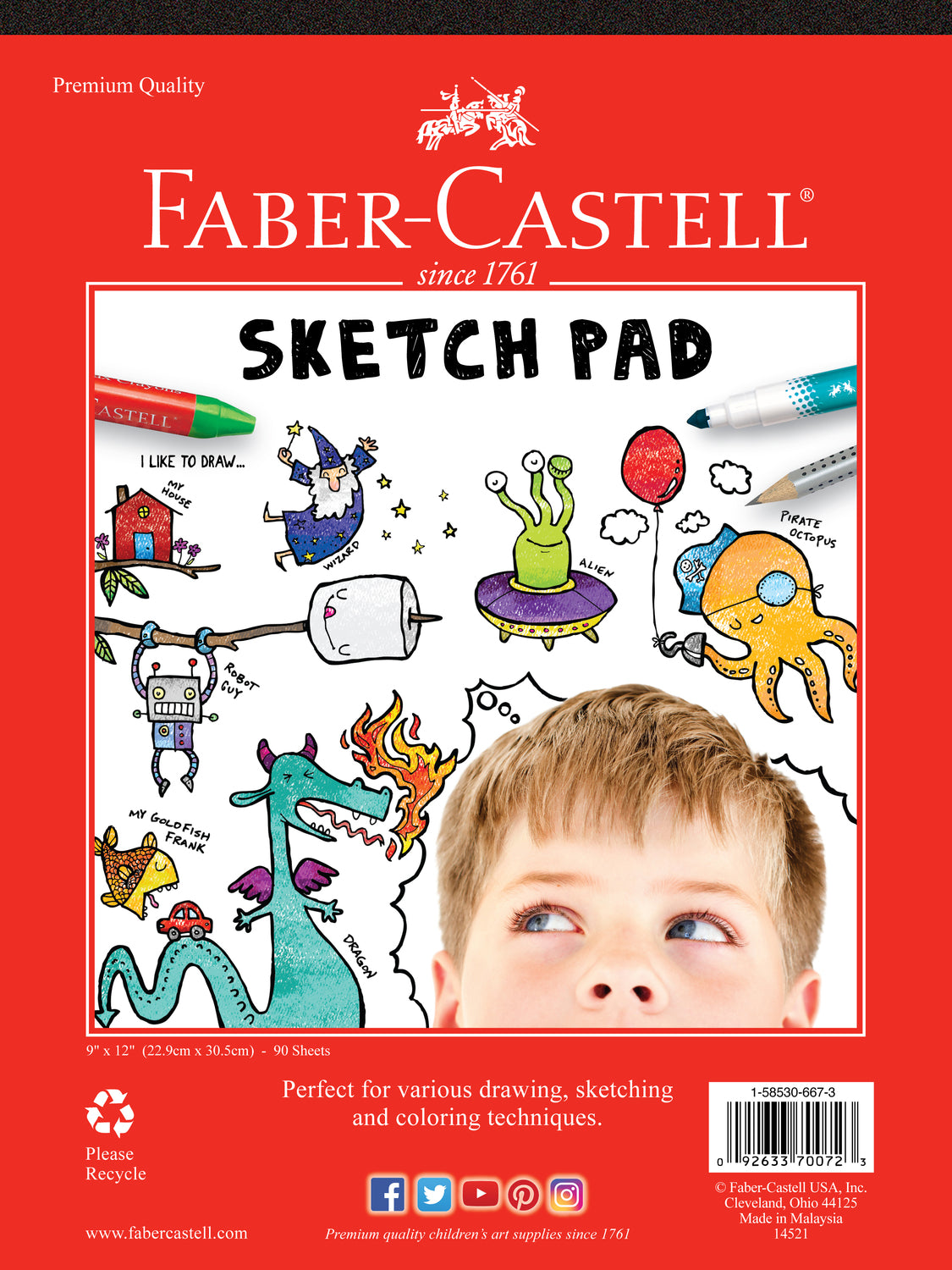 Sketch Pad 9" x 12"