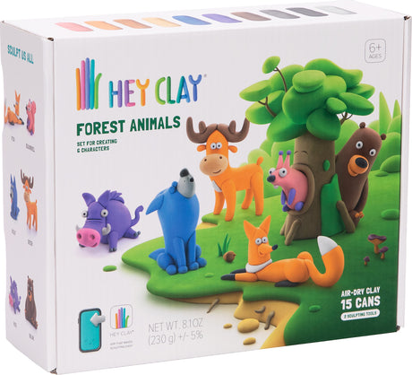 Hey Clay - Forest Animals