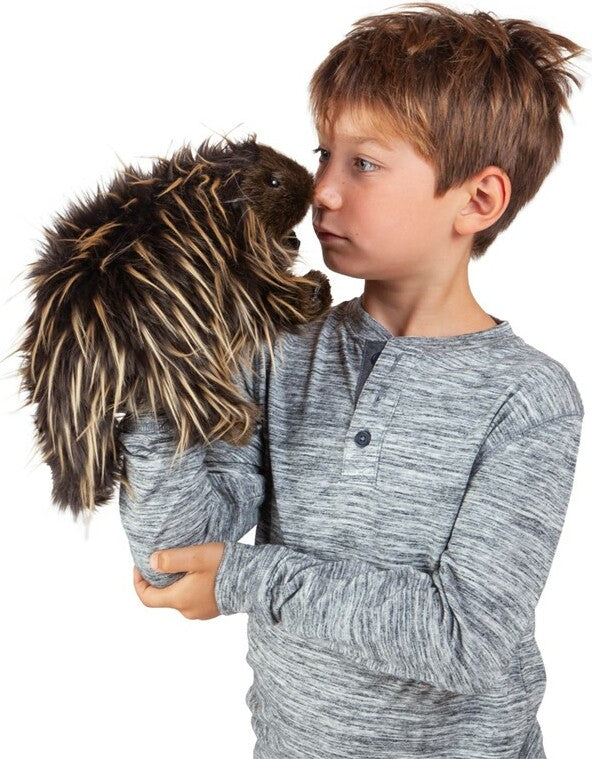 Porcupine Hand Puppet