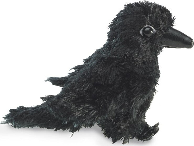 Mini Raven Finger Puppet