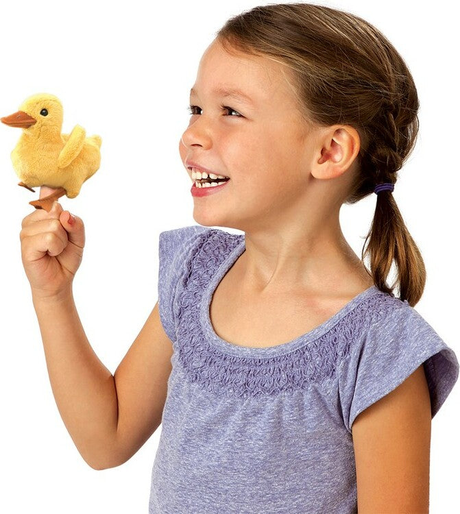 Mini Duckling Finger Puppet