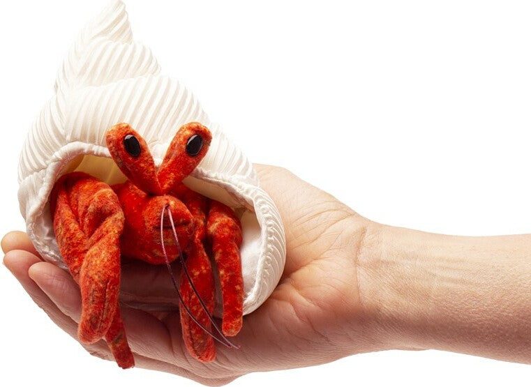 Mini Crab, Hermit Finger Puppet