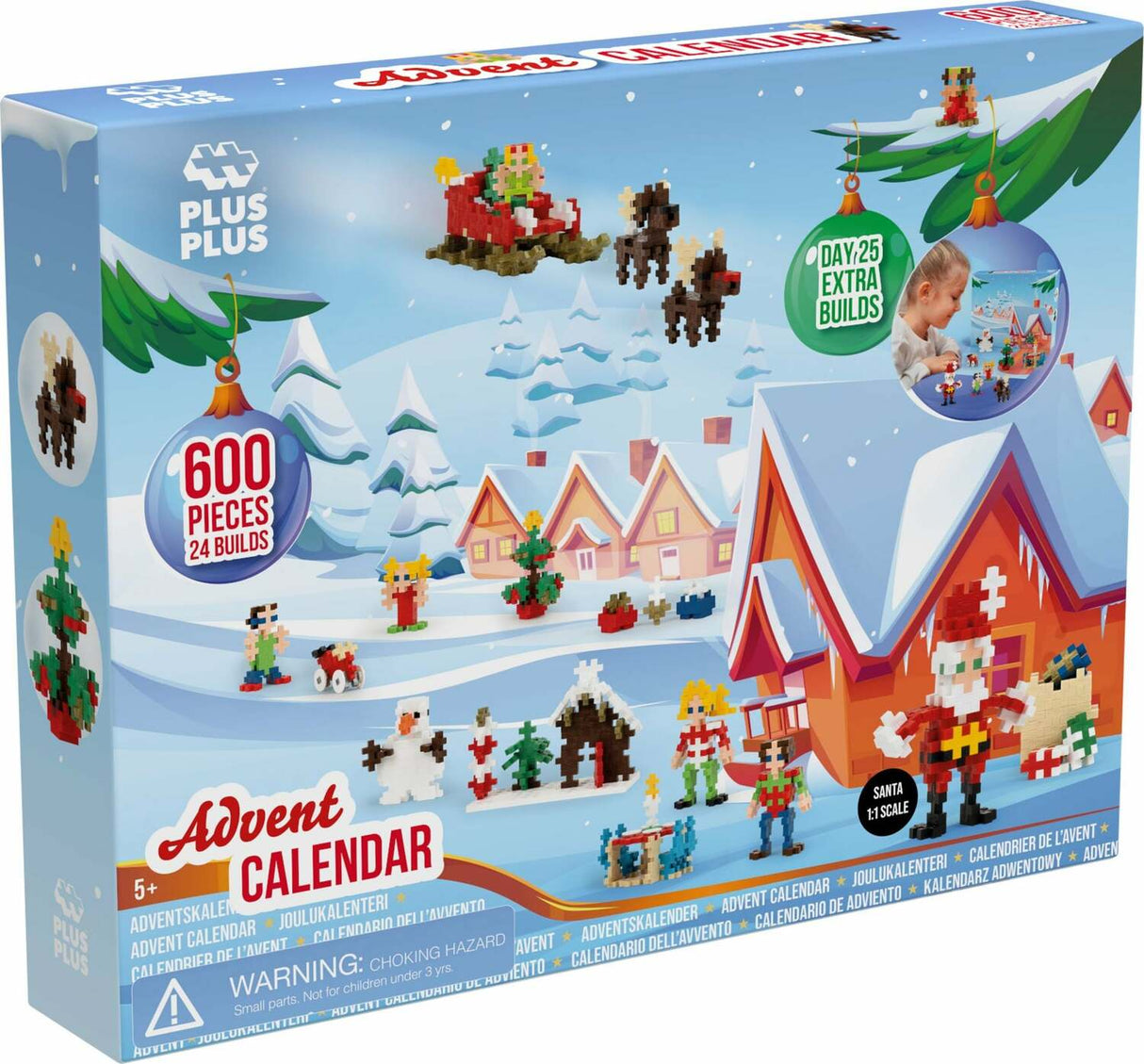 Plus-Plus Advent Calendar