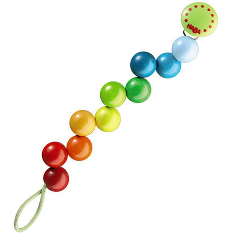 Pacifier Chain Rainbow Pearls