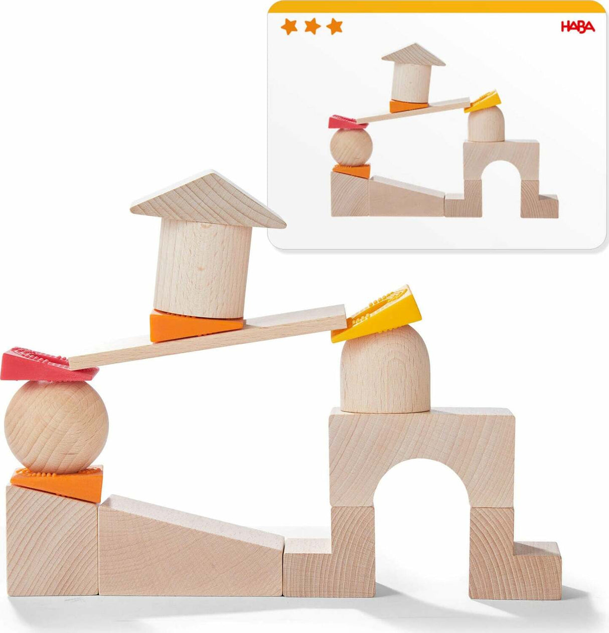 Teetering Towers Wooden Blocks