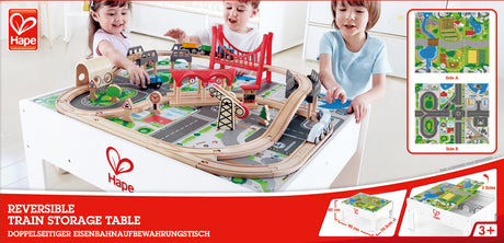 Reversible Train Storage Table