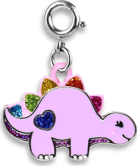 Glitter Dinosaur Charm