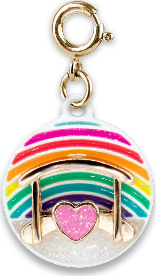 Gold Rainbow Bridge Charm