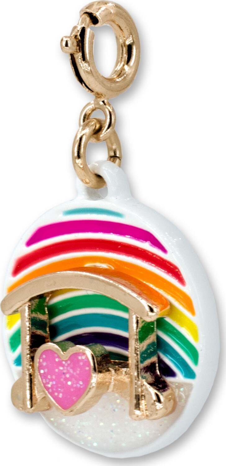 Gold Rainbow Bridge Charm