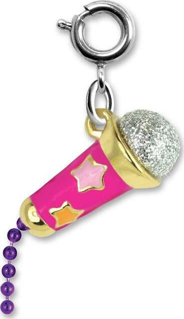 Star Microphone Charm