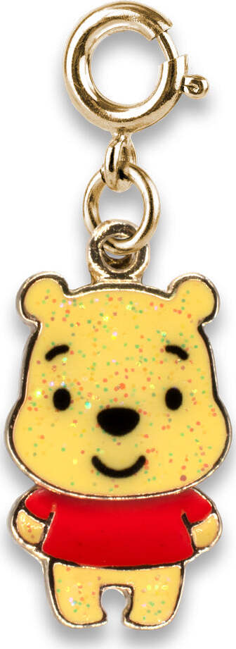 Gold Swivel Pooh Charm