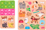 Play Again! Reusable Stickers Pet Play Land activity kit