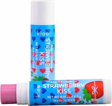 Strawberry Kiss - Natural Flavored Lip Shimmer