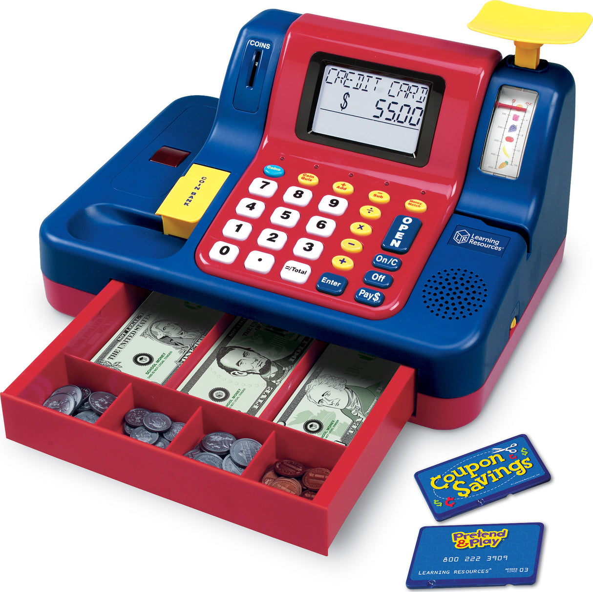 Pretend and Play® Teaching Cash Register