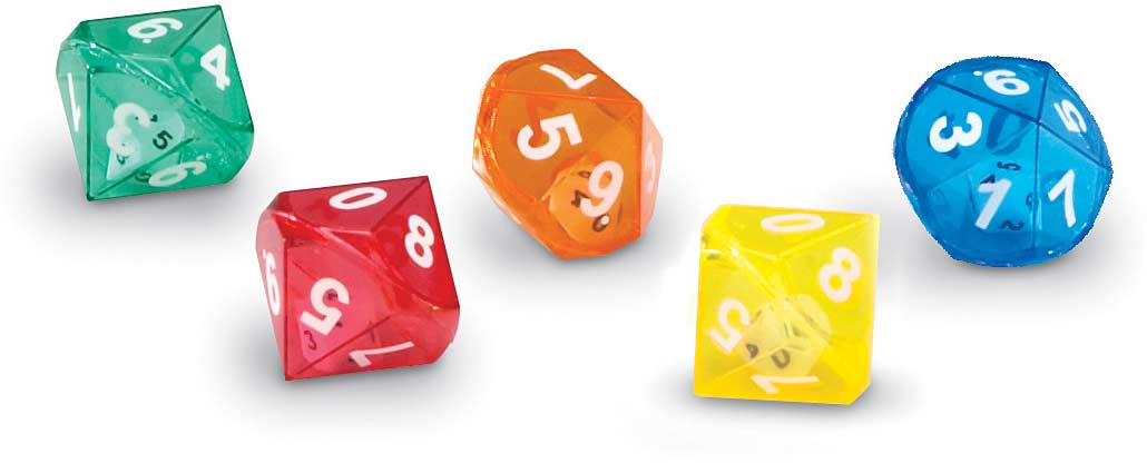 10-sided Dice In Dice Set of 72