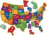 Magnetic U.S. Map Puzzle