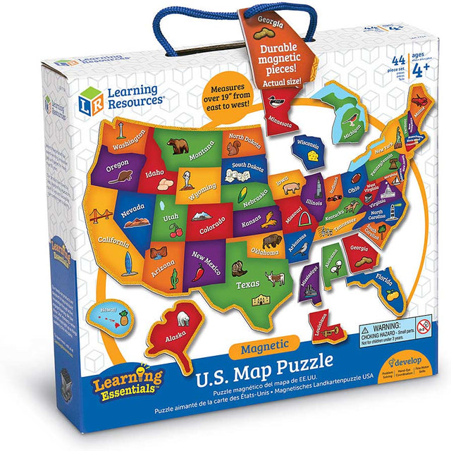 Magnetic U.S. Map Puzzle