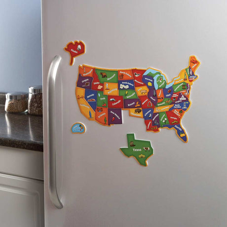 Magnetic U.S. Map Puzzle (44 pieces)