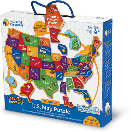 Magnetic U.S. Map Puzzle (44 pieces)