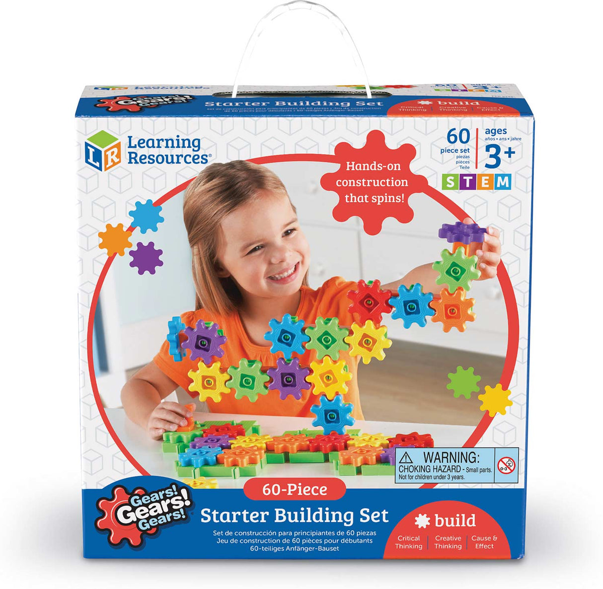 Gears! Gears! Gears! 60-Piece Starter Building Set