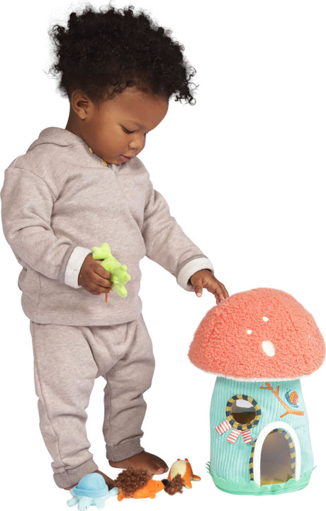 Toadstool Cottage Plush Fill & Spill Baby and Toddler Activity Toy