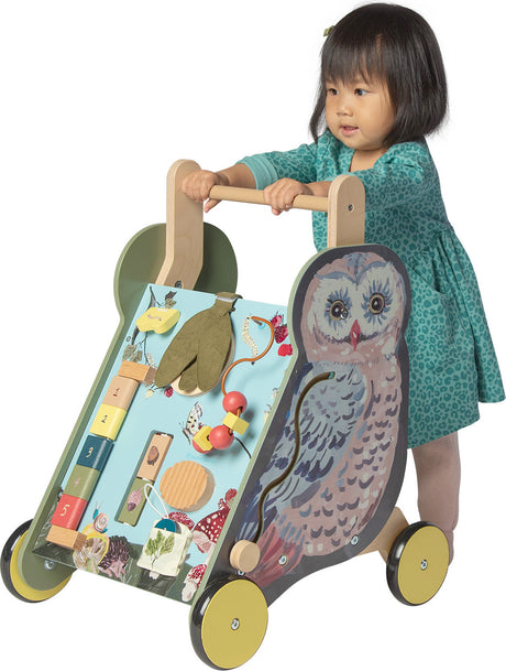 Wildwoods Owl Push Cart