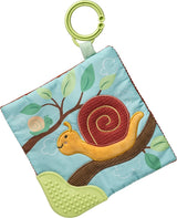 Skippy Snail Crinkle Teether - 6x6"