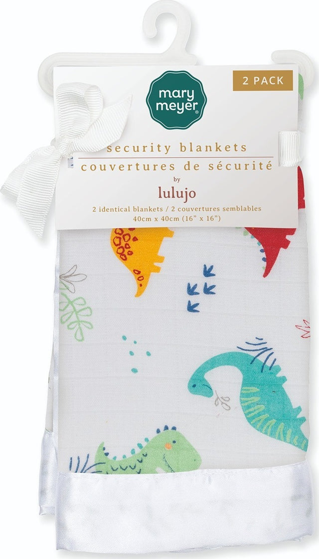 Lulujo x Mary Meyer Cotton Security Blankets – Pebblesaurus