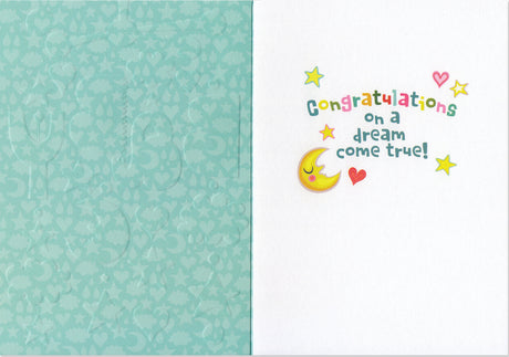 Baby Mobile Embossed And Foil Card