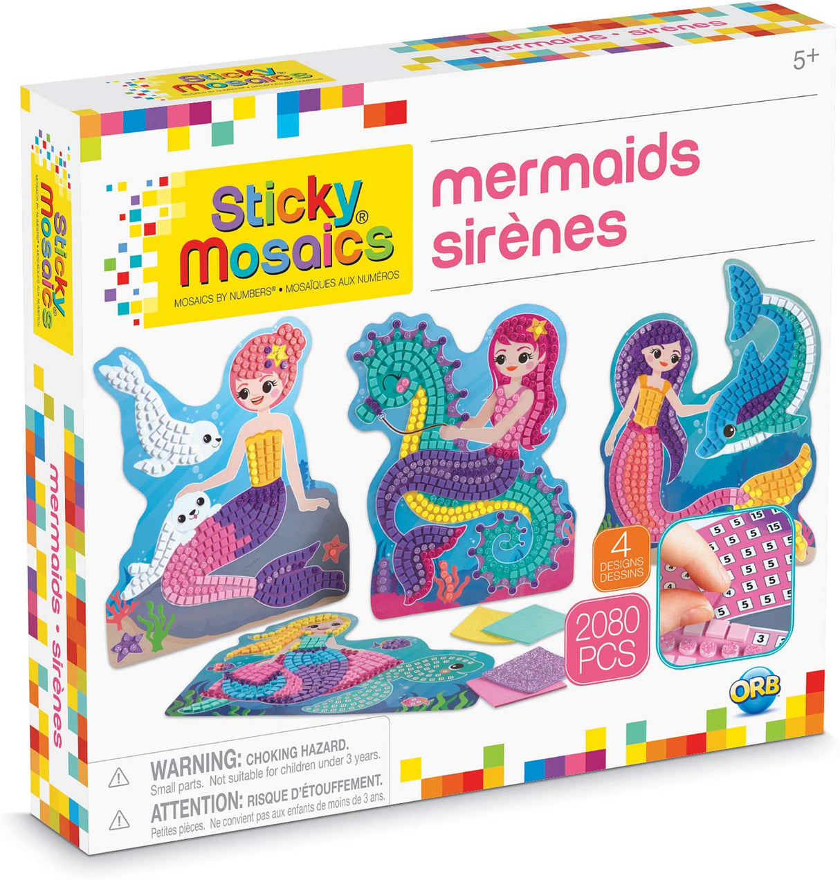 Sticky Mosaics Mermaids