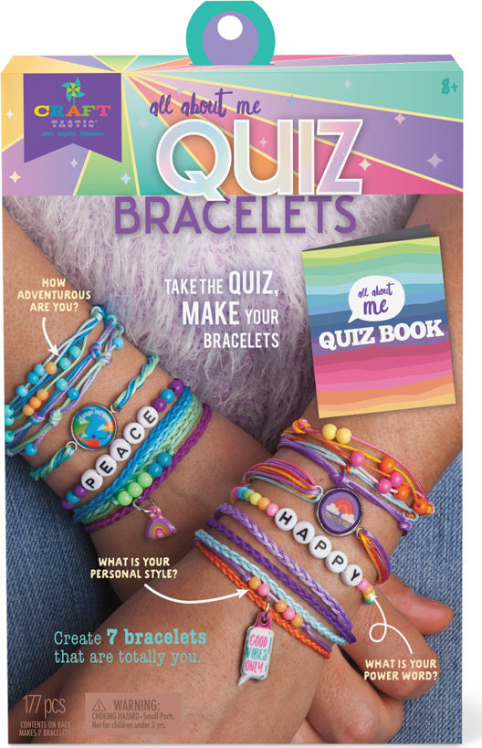 Craft-Tastic® All About Me Quiz Bracelets