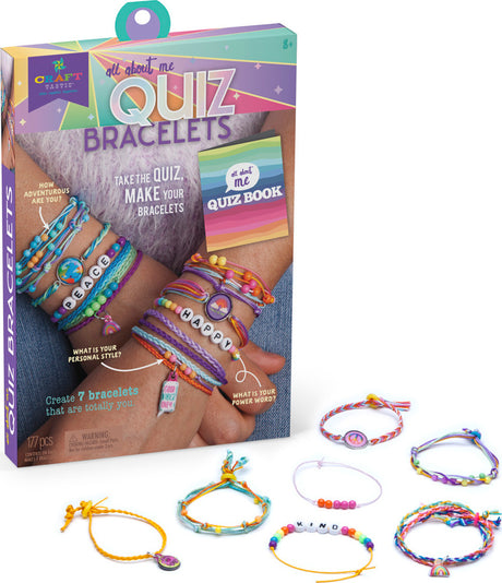 Craft-Tastic® All About Me Quiz Bracelets